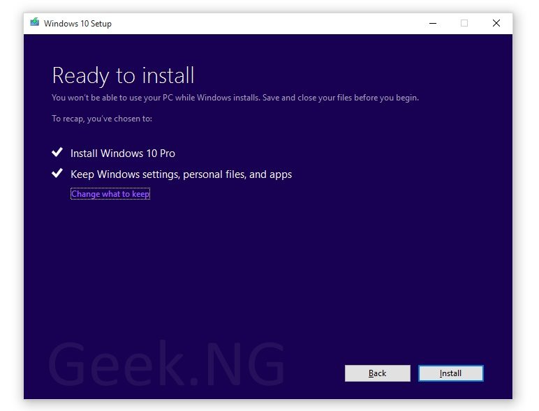 install free windows 10 download